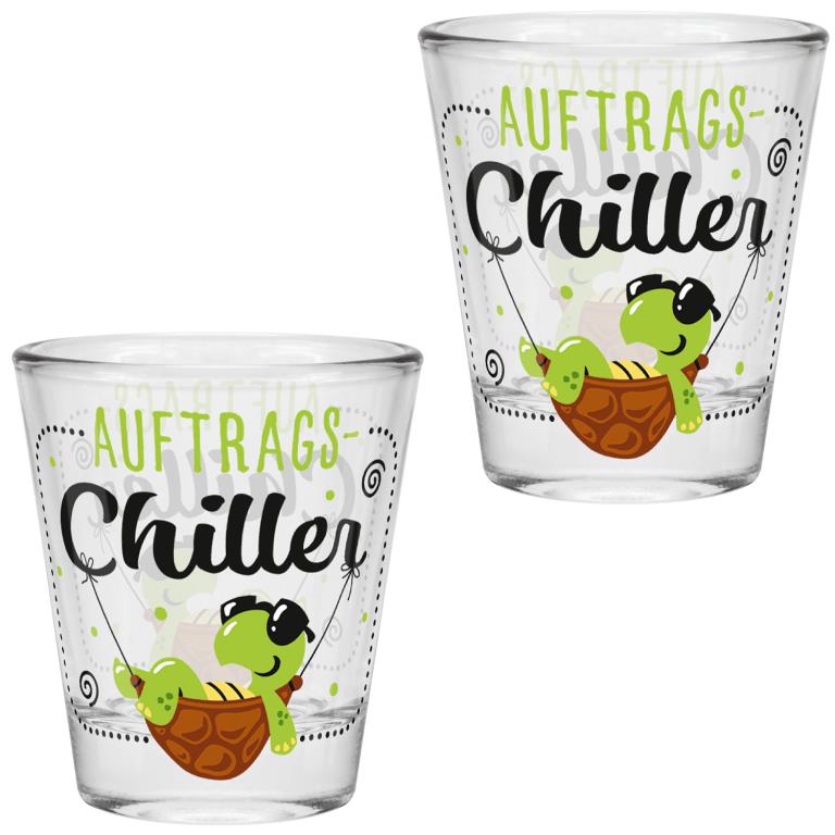 Sheepworld Schnapsglas "Auftrags-Chiller"