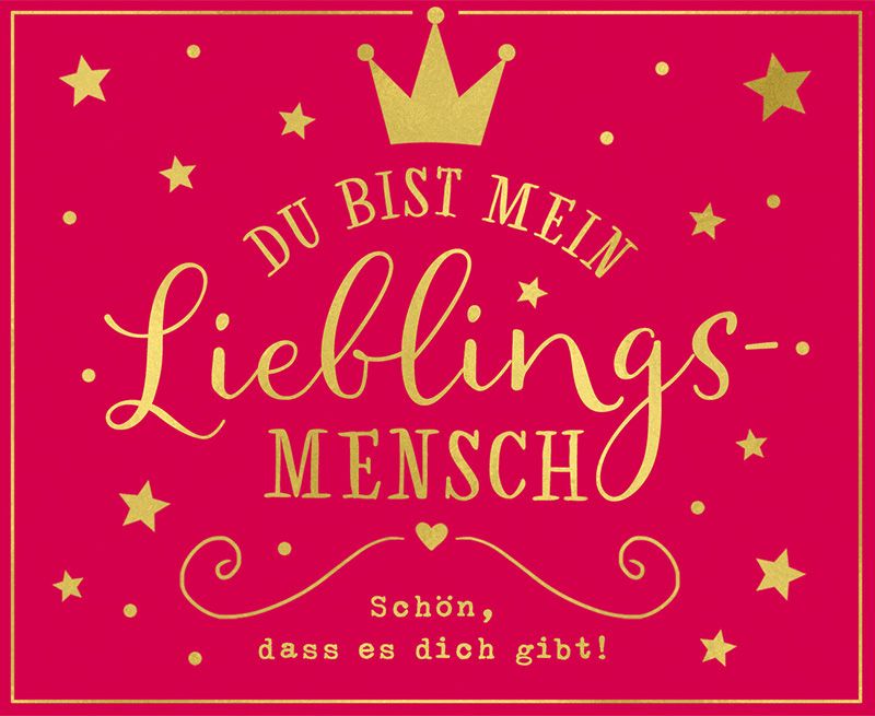 Geschenkbox mit Musik "Lieblingsmensch"