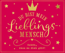 Geschenkbox mit Musik "Lieblingsmensch"