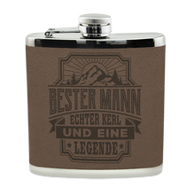 Echter Kerl Flachmann - Bester Mann