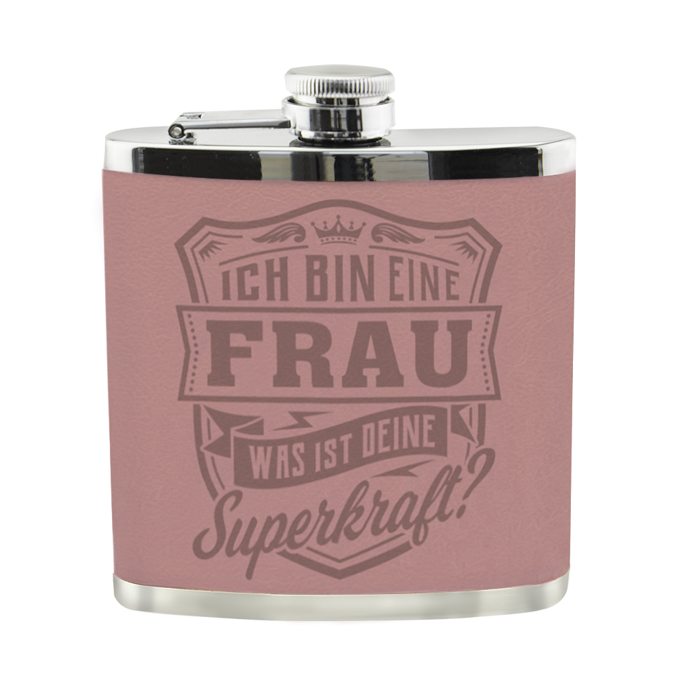Echter Kerl Flachmann - Frau