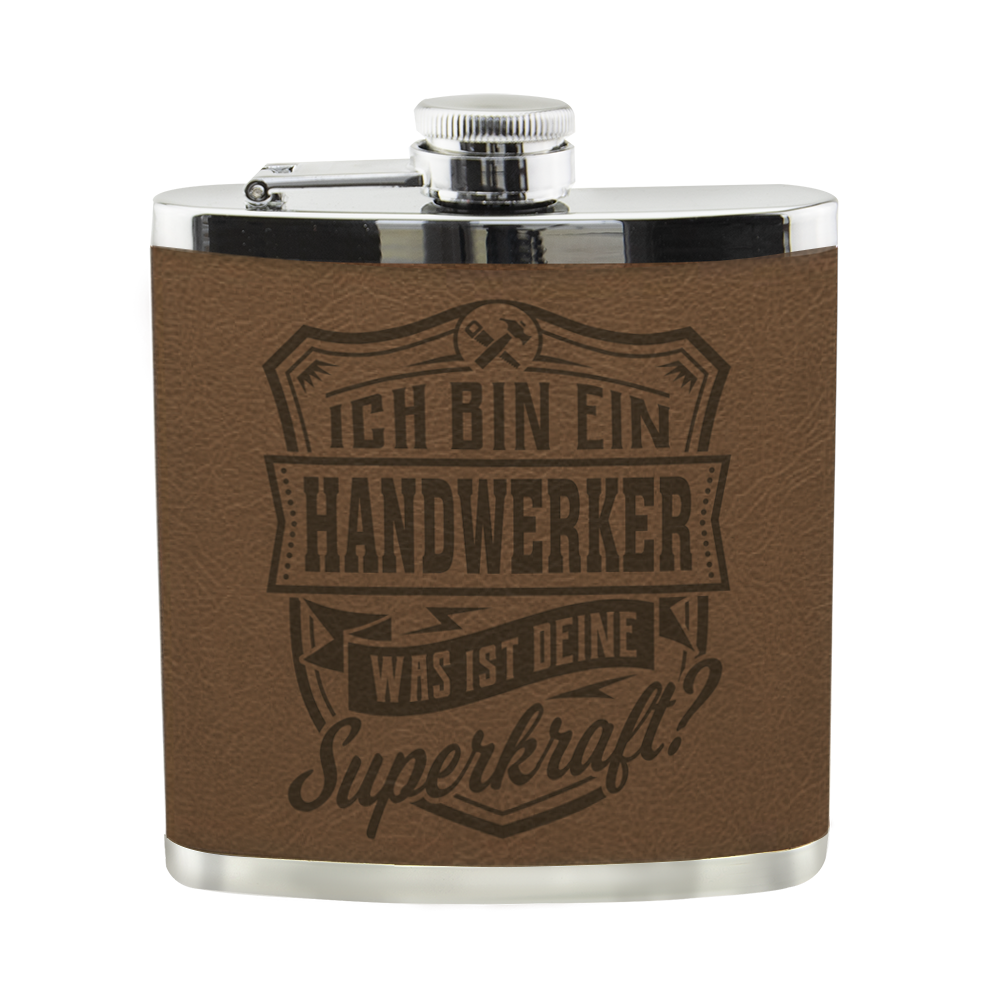 Echter Kerl Flachmann - Handwerker