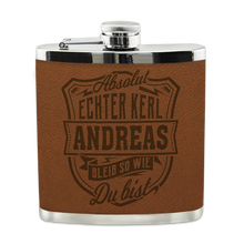 Echter Kerl Flachmann - Andreas
