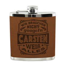 Echter Kerl Flachmann - Carsten