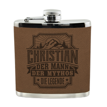 Echter Kerl Flachmann - Christian