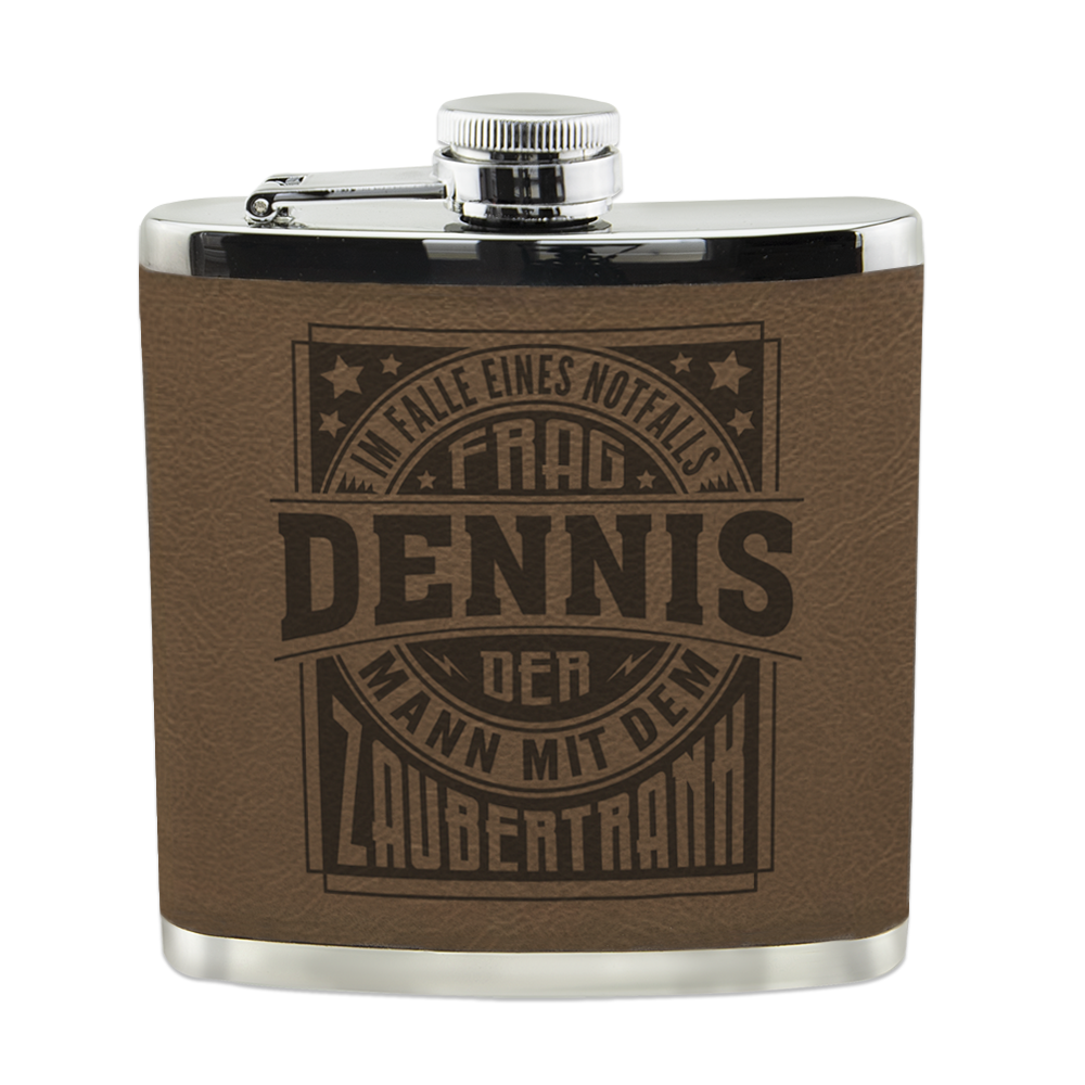 Echter Kerl Flachmann - Dennis