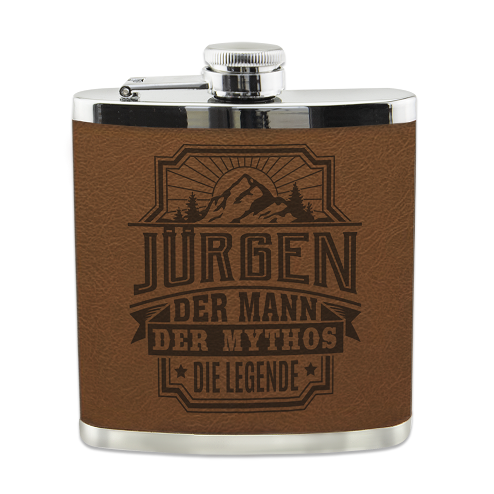 Echter Kerl Flachmann - Jürgen