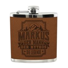 Echter Kerl Flachmann - Markus