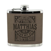 Echter Kerl Flachmann - Matthias