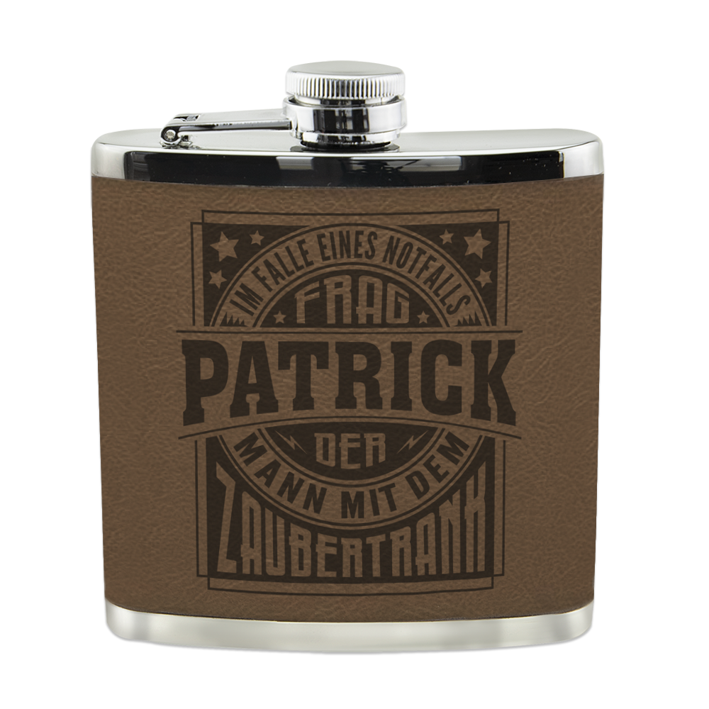 Echter Kerl Flachmann - Patrick