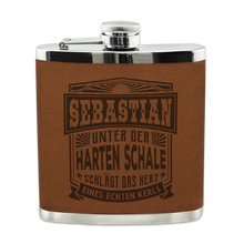 Echter Kerl Flachmann - Sebastian