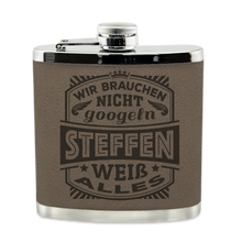 Echter Kerl Flachmann - Steffen