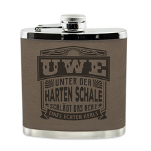 Echter Kerl Flachmann - Uwe