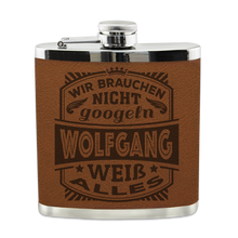 Echter Kerl Flachmann - Wolfgang