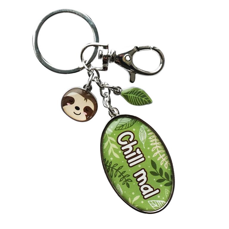 Taschenanhänger „Chill“