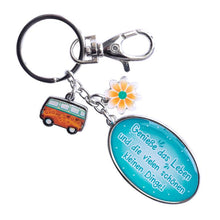 Taschenanhänger „Genieße das Leben“