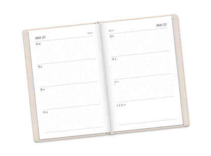 Terminplaner - "Blütenkreis" - 2027 - To-do Januar 