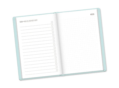 Terminplaner - Mint - 2027 - To-Do Listen Seite und Notizseite
