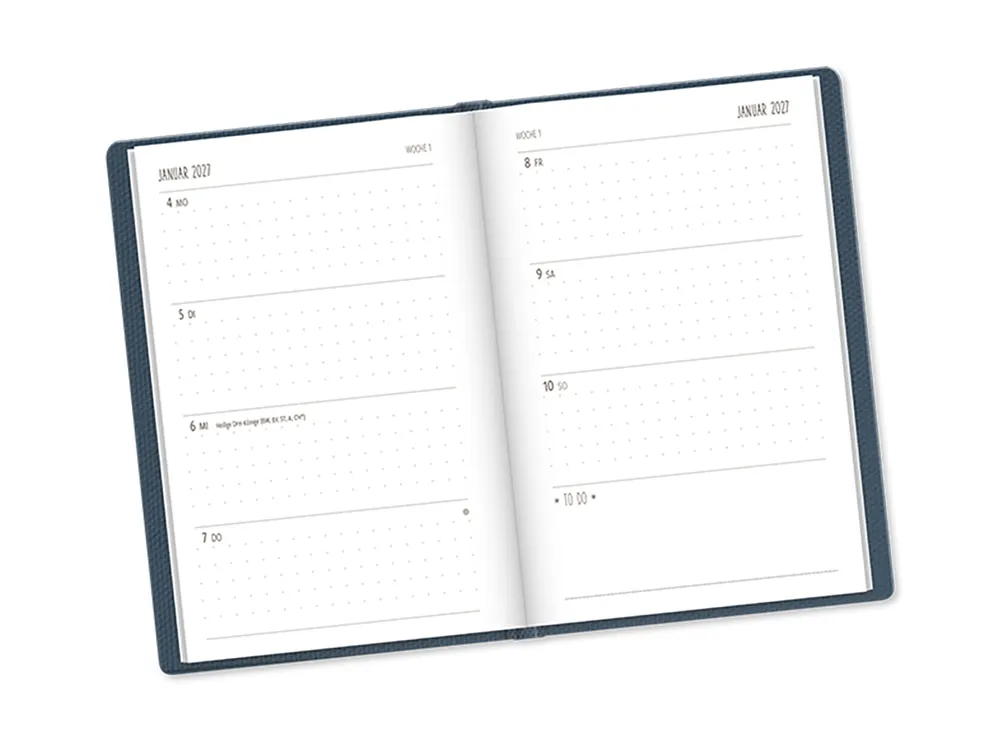 Terminplaner - "Blumen" - 2027 - To-Do Januar