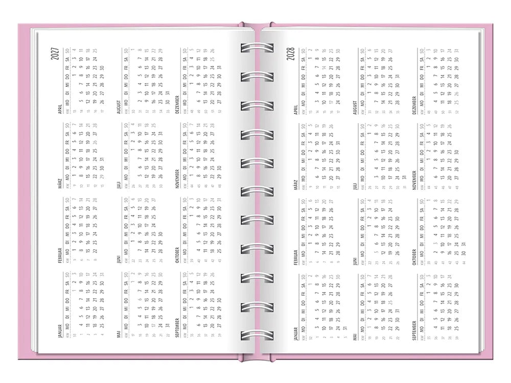 Terminplaner "Me-Time: Weil du es bist" - 2027 - Kalender 2027 und 2028