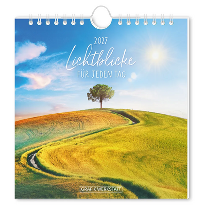 Postkartenkalender - "Lichtblicke" - 2027-Titelblatt