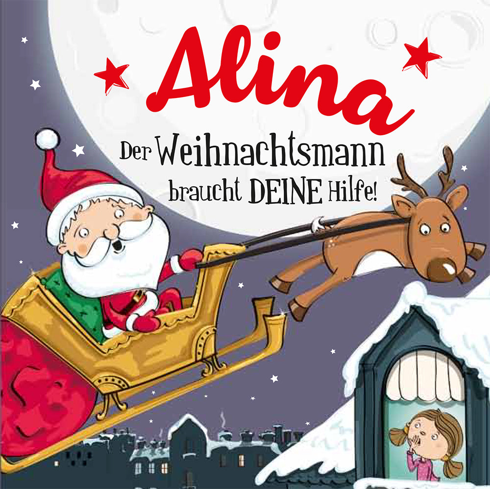 Weihnachtsgeschichte mit Namen für Alina