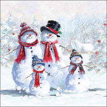 Ambiente® Servietten "Schneemann mit Hut" - FSC Mix