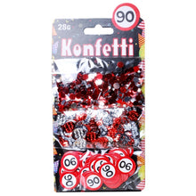 Konfetti-Mix "Verkehrsschild" zum 90. Geburtstag