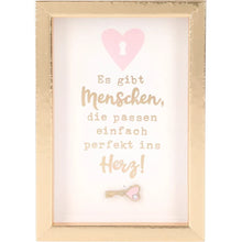 Mini-Bilderrahmen mit Schriftzug "Menschen"