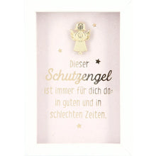Mini-Bilderrahmen mit Schriftzug "Schutzengel für dich"