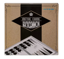 Brettspiel "Backgammon" aus Metall