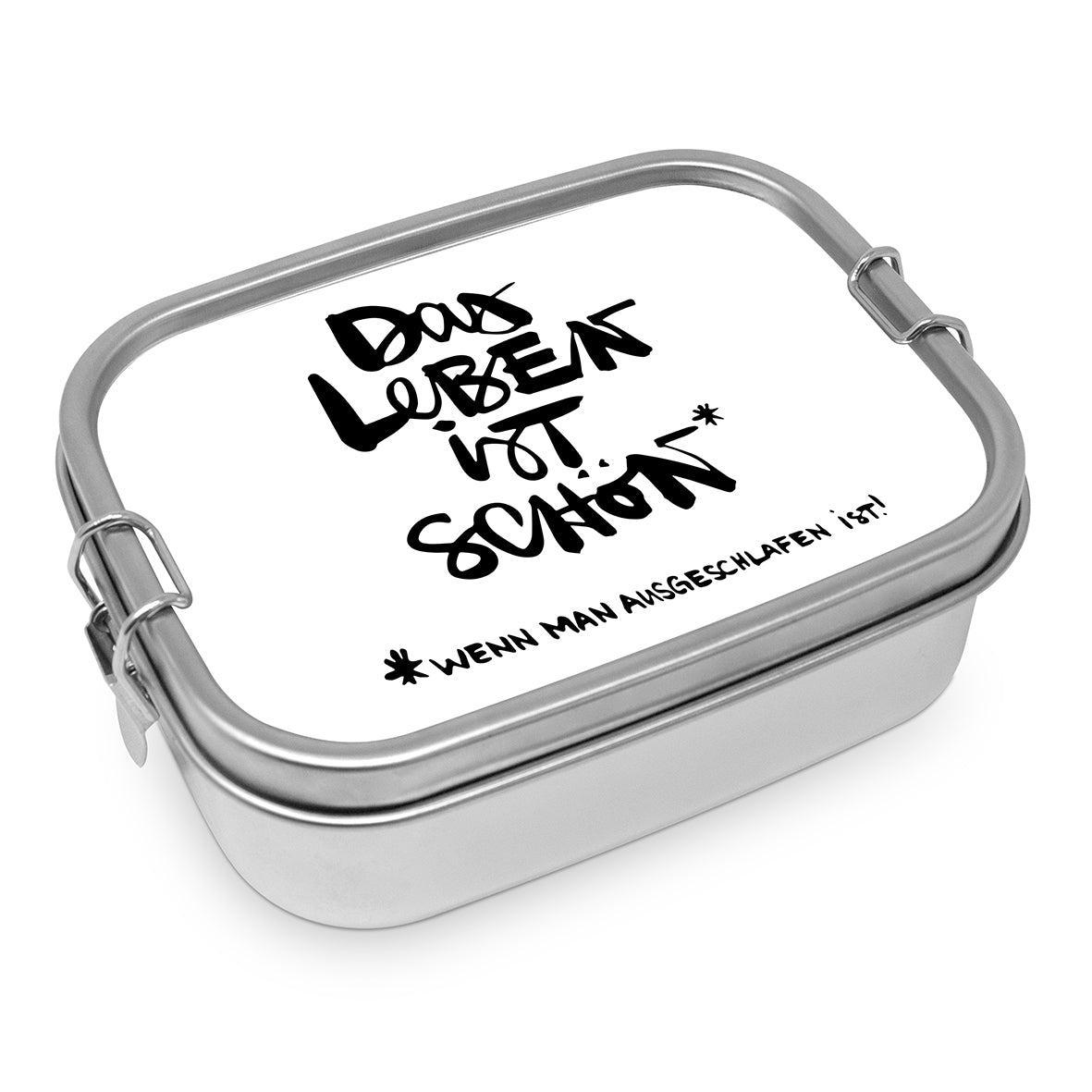 ppd Lunchbox "Schönes Leben" aus Edelstahl