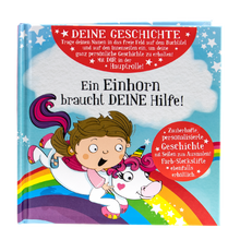 Magisches Märchenbuch - BLANKO Einhorn