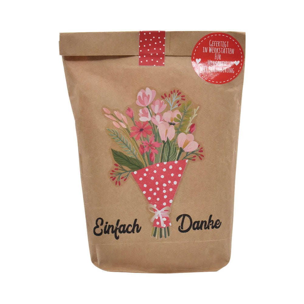Wundertüte "Einfach Danke" Blumenstrauß