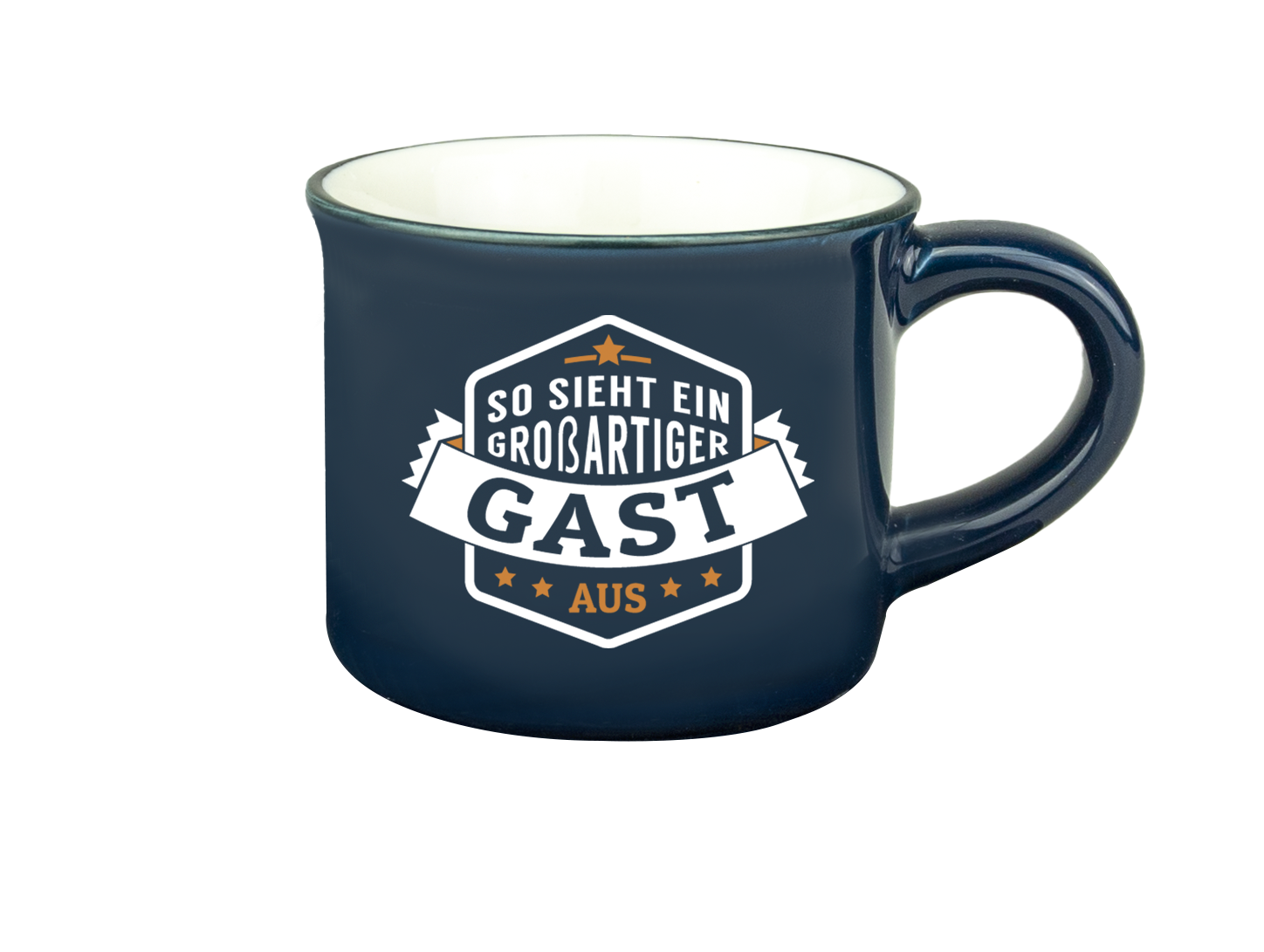 H&H Espresso-Tasse - für einen männlichen Gast