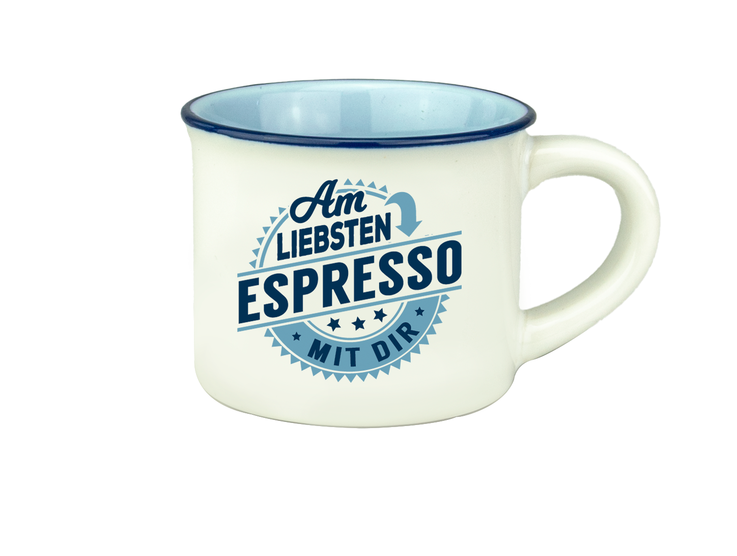 H&H Espresso-Tasse - Am liebsten Espresso mit Dir