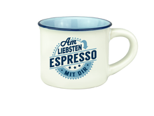 H&H Espresso-Tasse - Am liebsten Espresso mit Dir