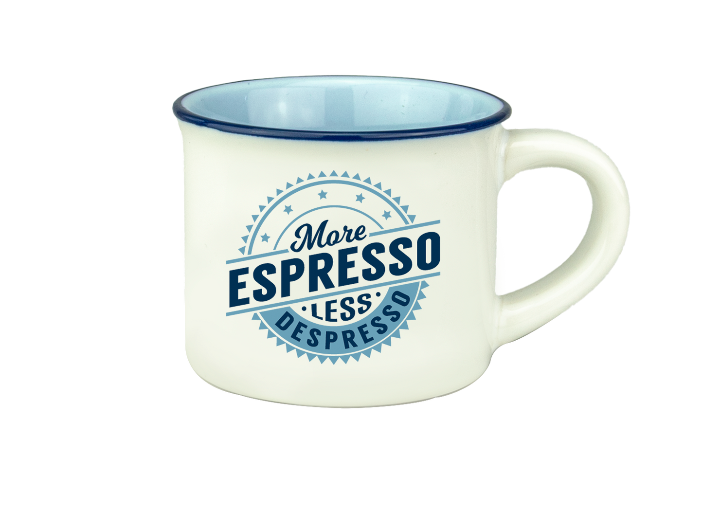 H&H Espresso-Tasse - More Espresso, Less Depresso