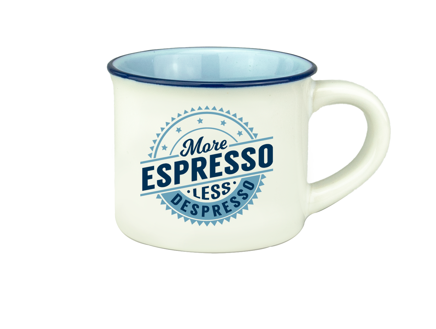 H&H Espresso-Tasse - More Espresso, Less Depresso