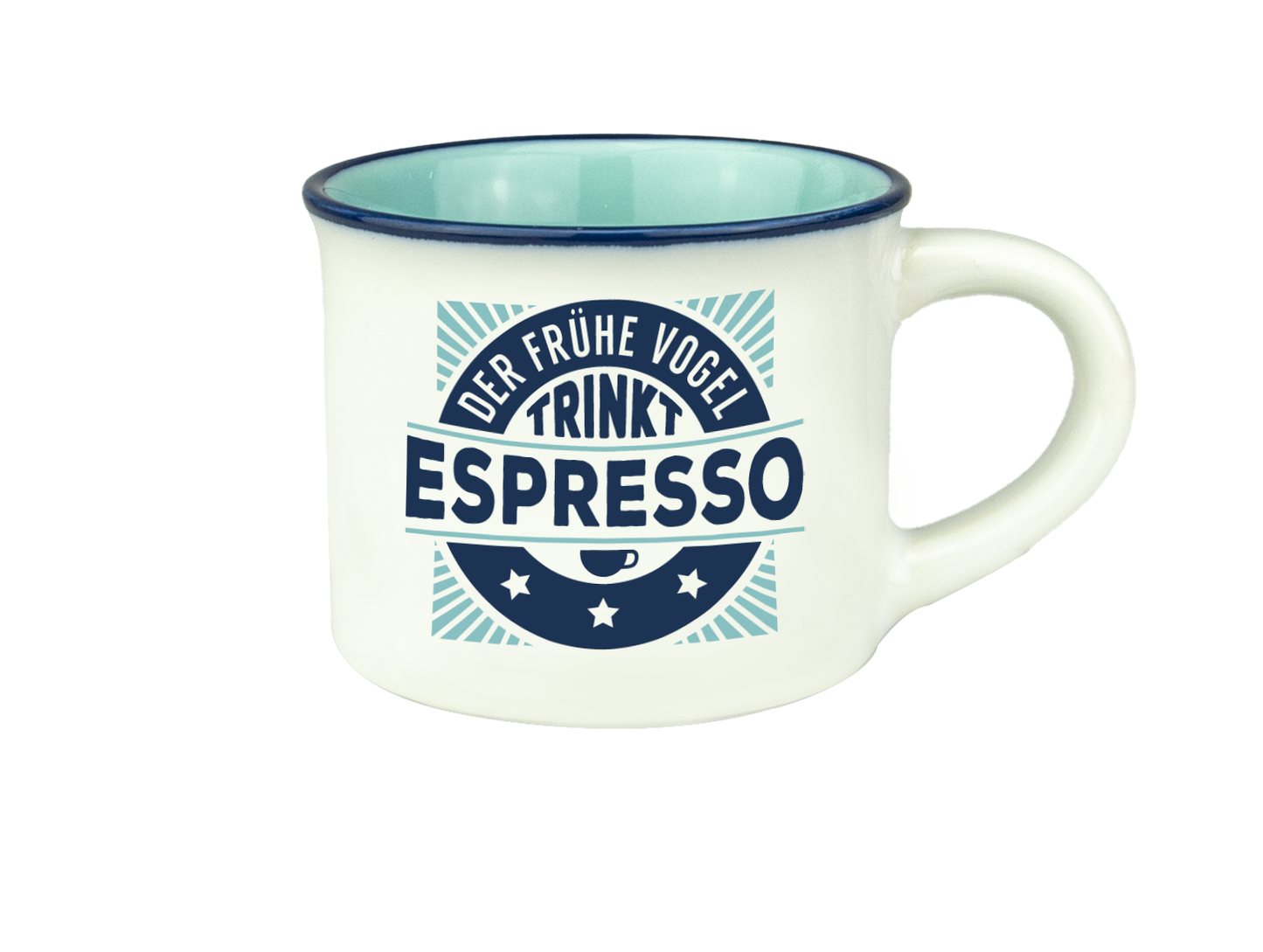 H&H Espresso-Tasse - Der frühe Vogel…