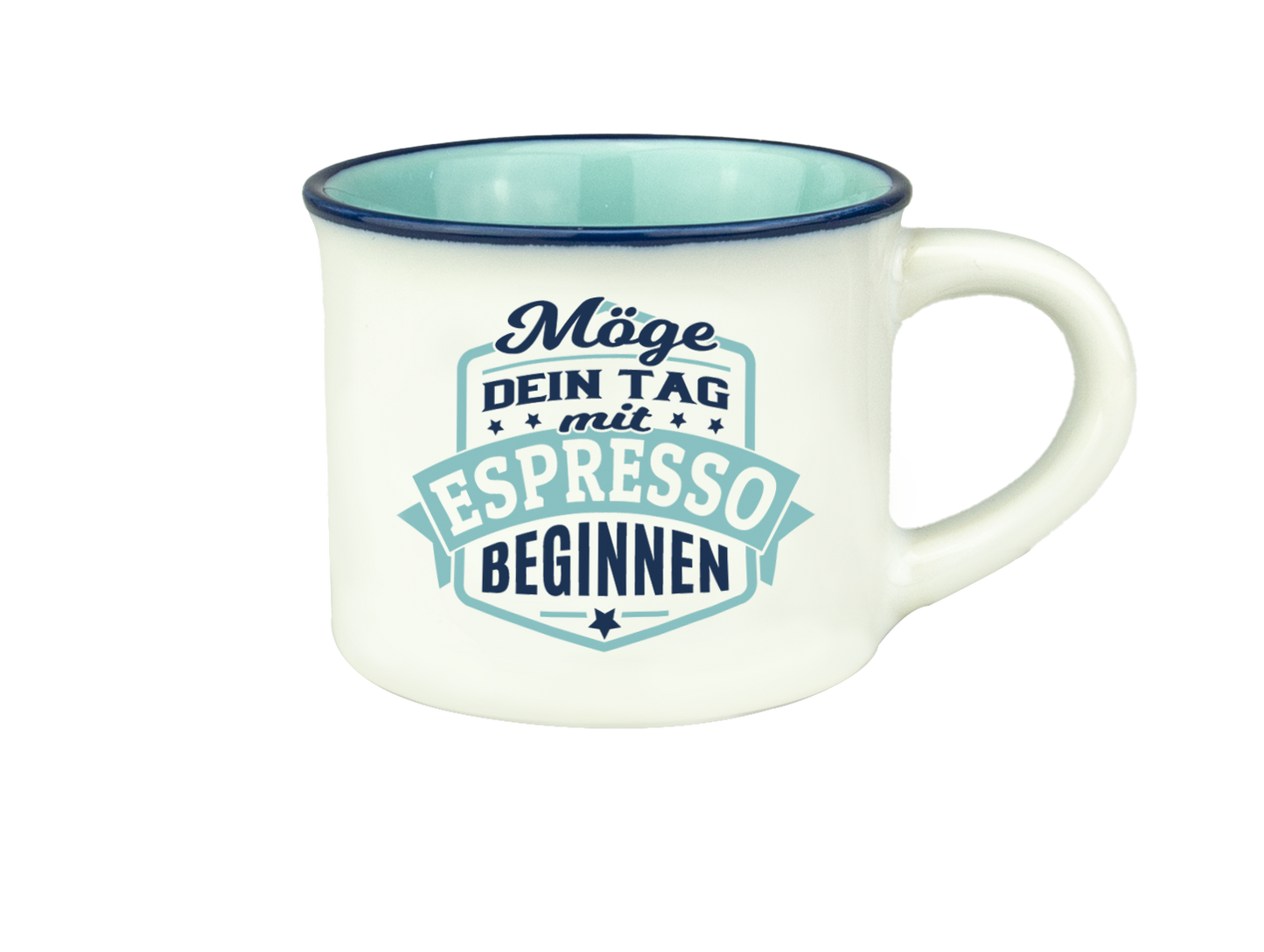 H&H Espresso-Tasse - Möge dein Tag mit Espresso beginnen