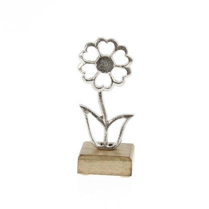 Blume aus Aluminium
