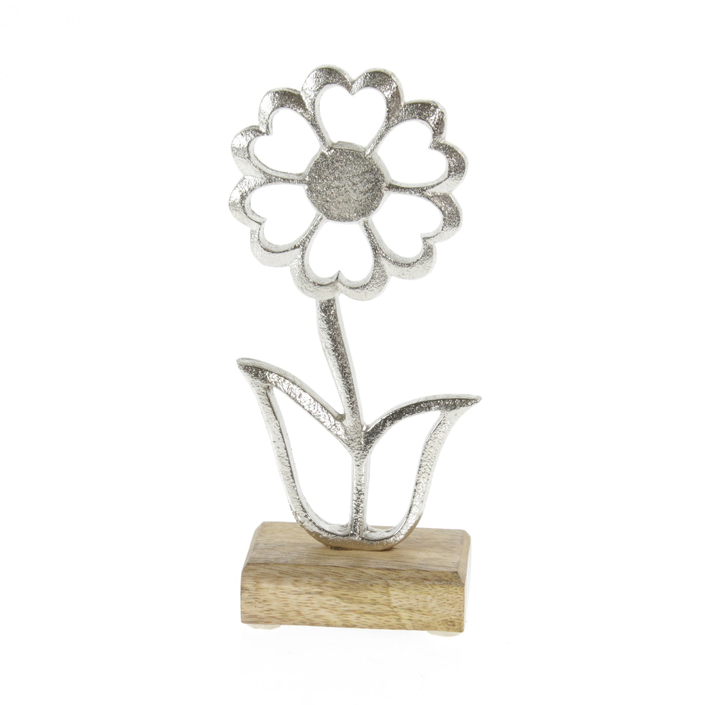 Blume aus Aluminium