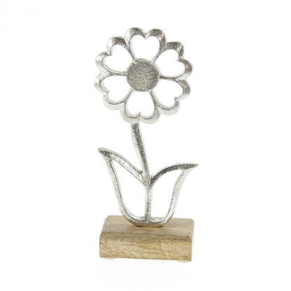 Blume aus Aluminium