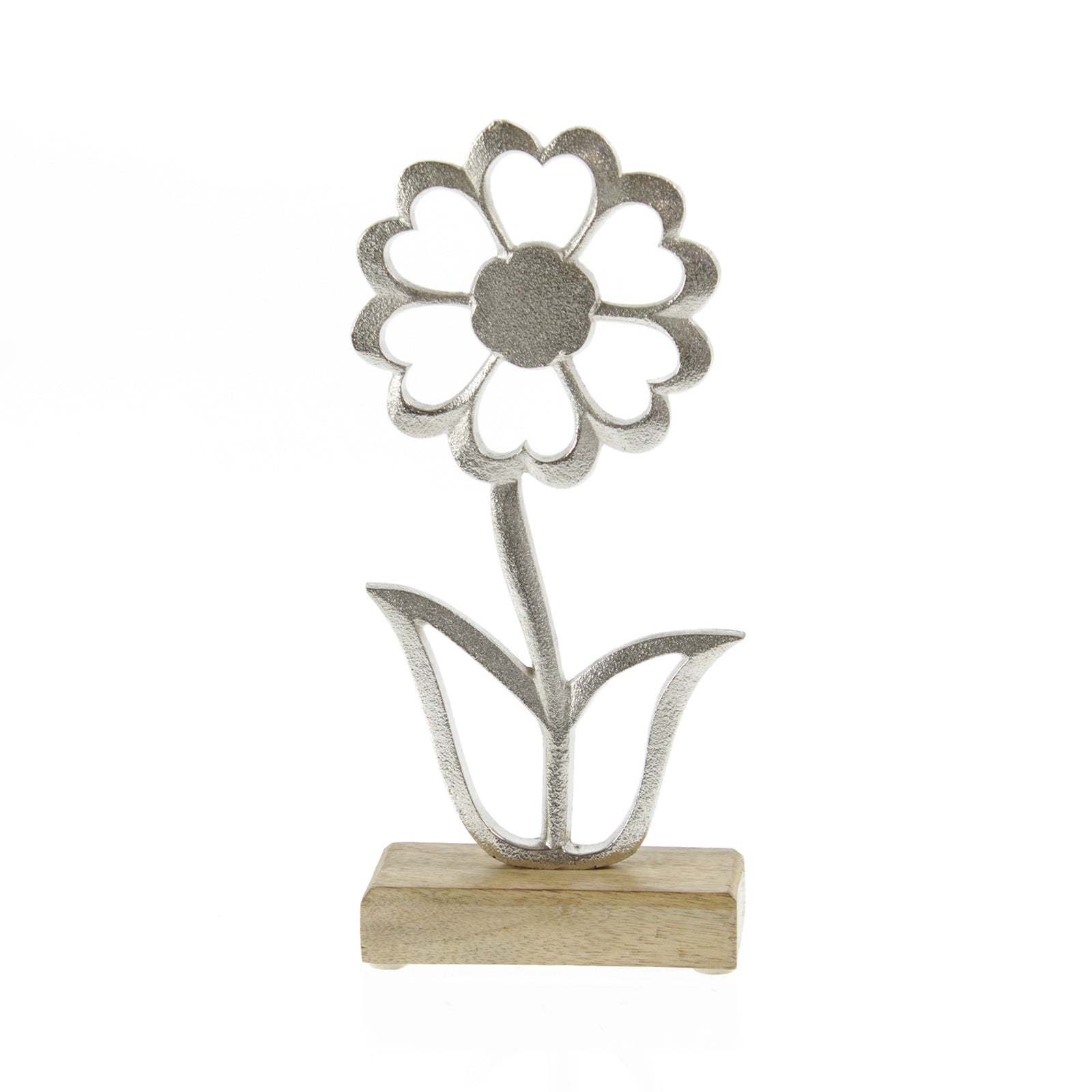 Blume aus Aluminium