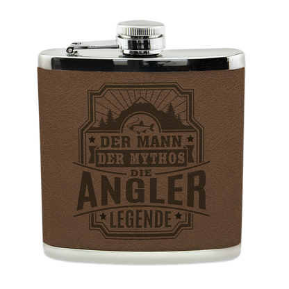 Personalisierter Flachmann "Echter Kerl" mit Namen