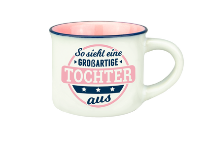 Personalisierte Espressotasse mit Namen
