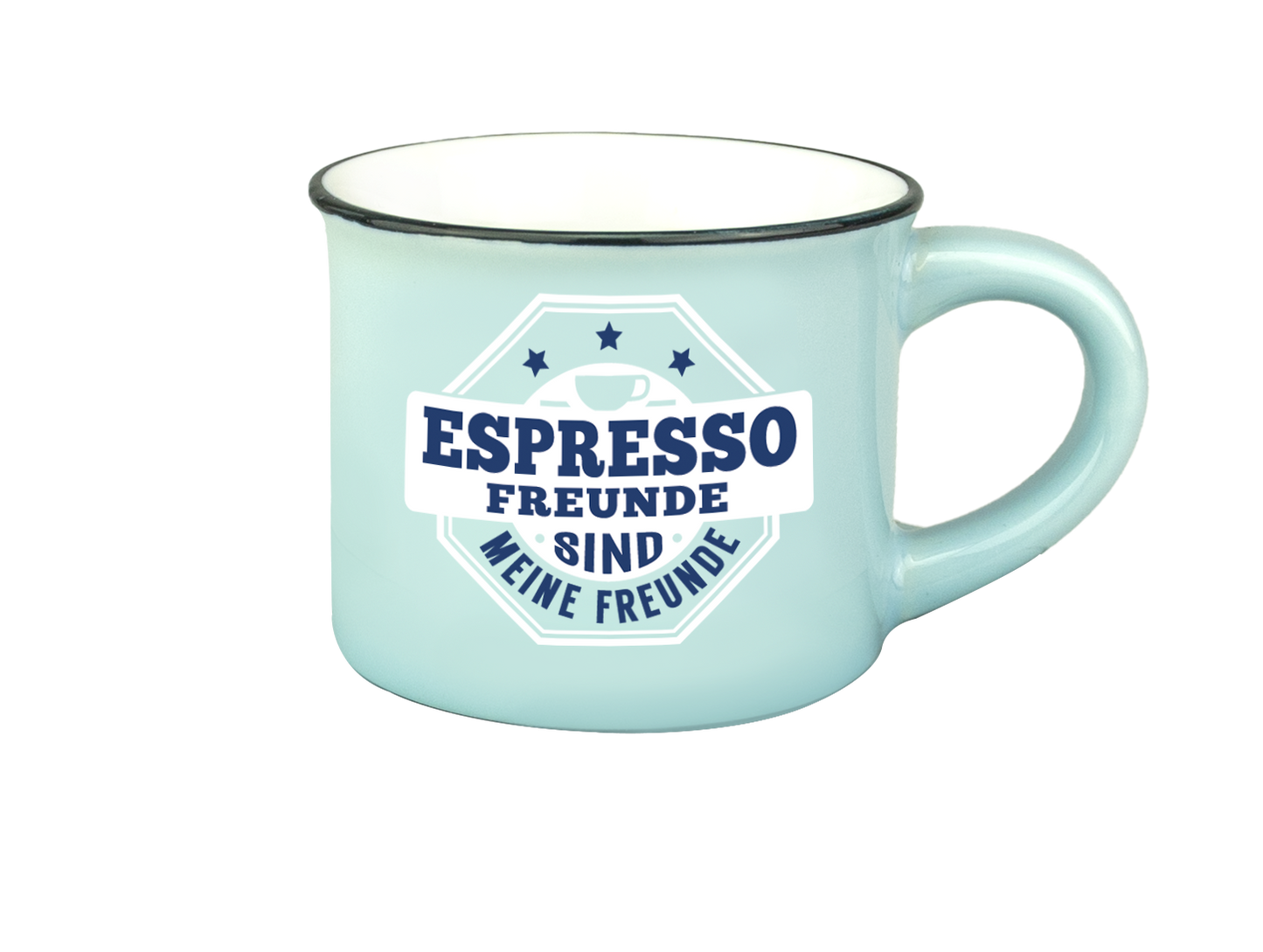Personalisierte Espressotasse mit Namen