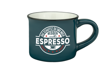 Personalisierte Espressotasse mit Namen