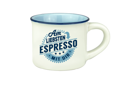 Personalisierte Espressotasse mit Namen